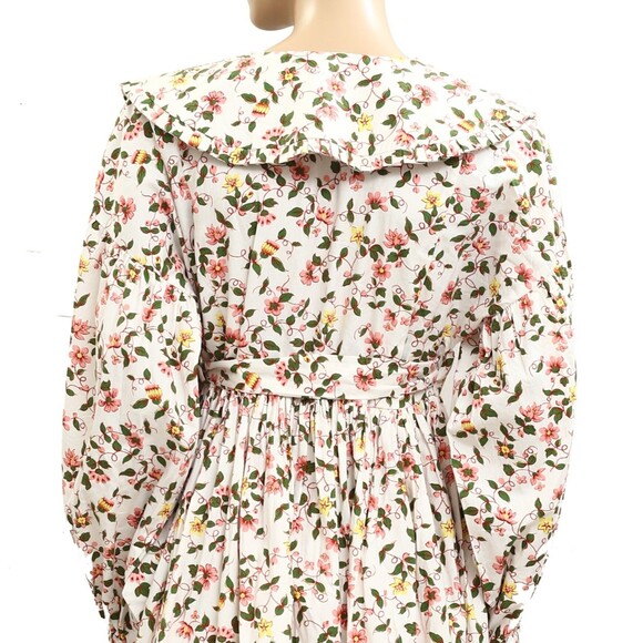 La Maregold The Camila Micro Mini Wrap Dress Floral Print Ruffle M New 283412 - Picture 8 of 8